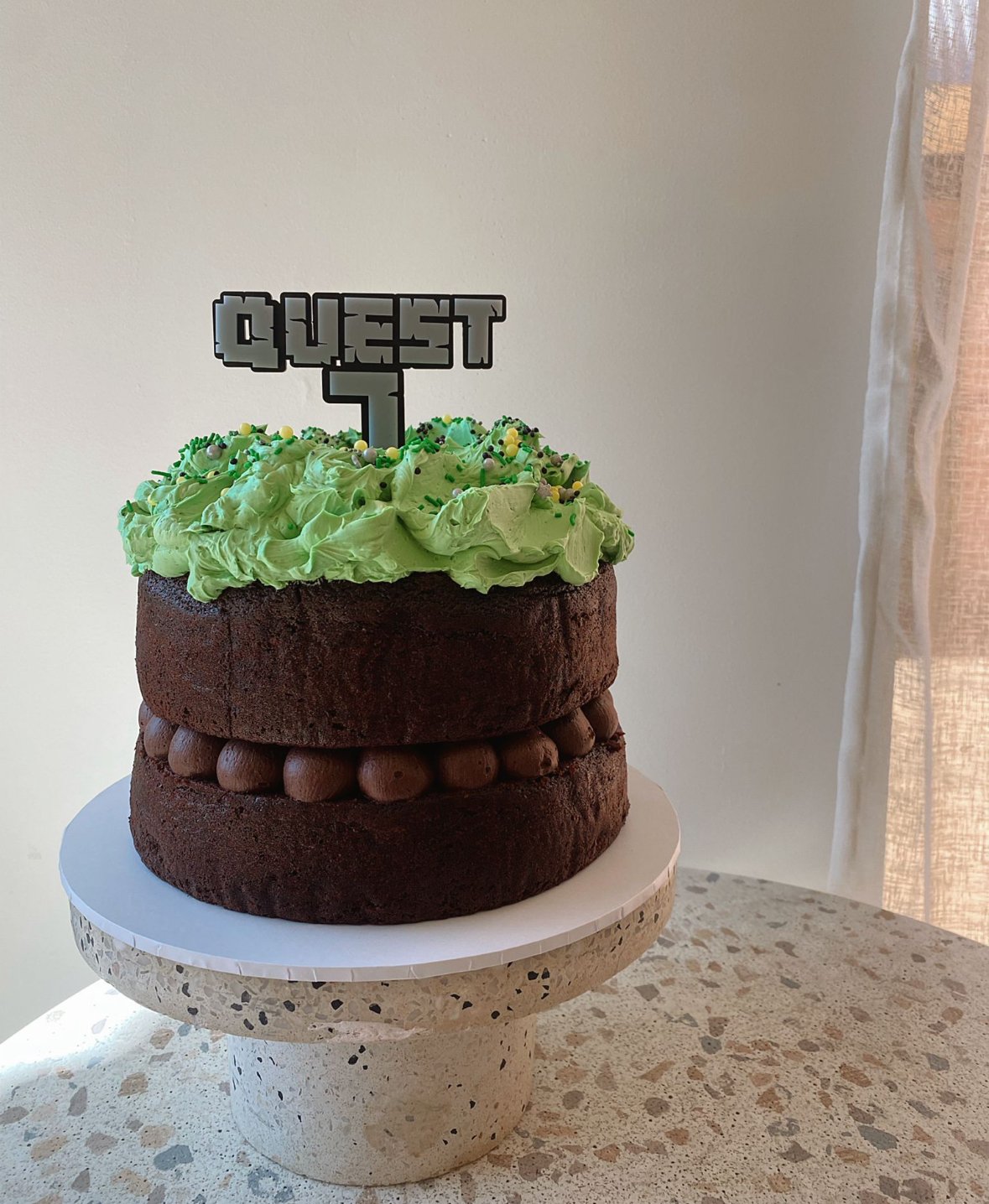 Minecraft Kids Party Cake